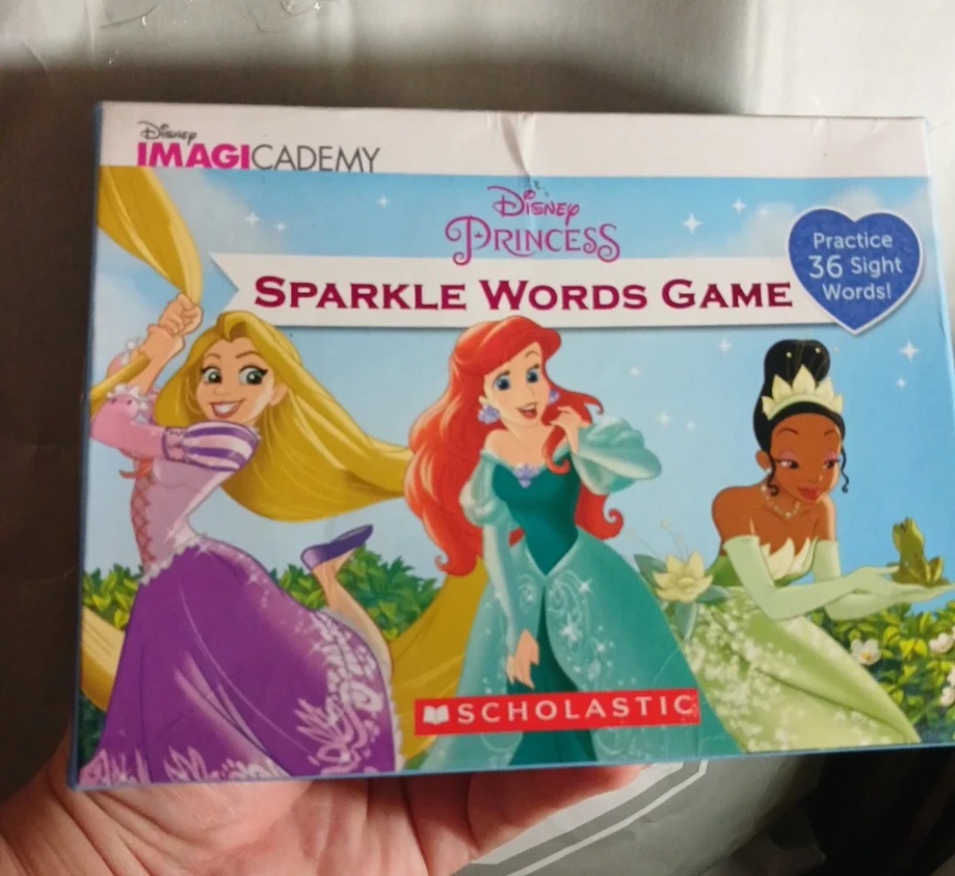 Disney Princess Sparkle Words Game