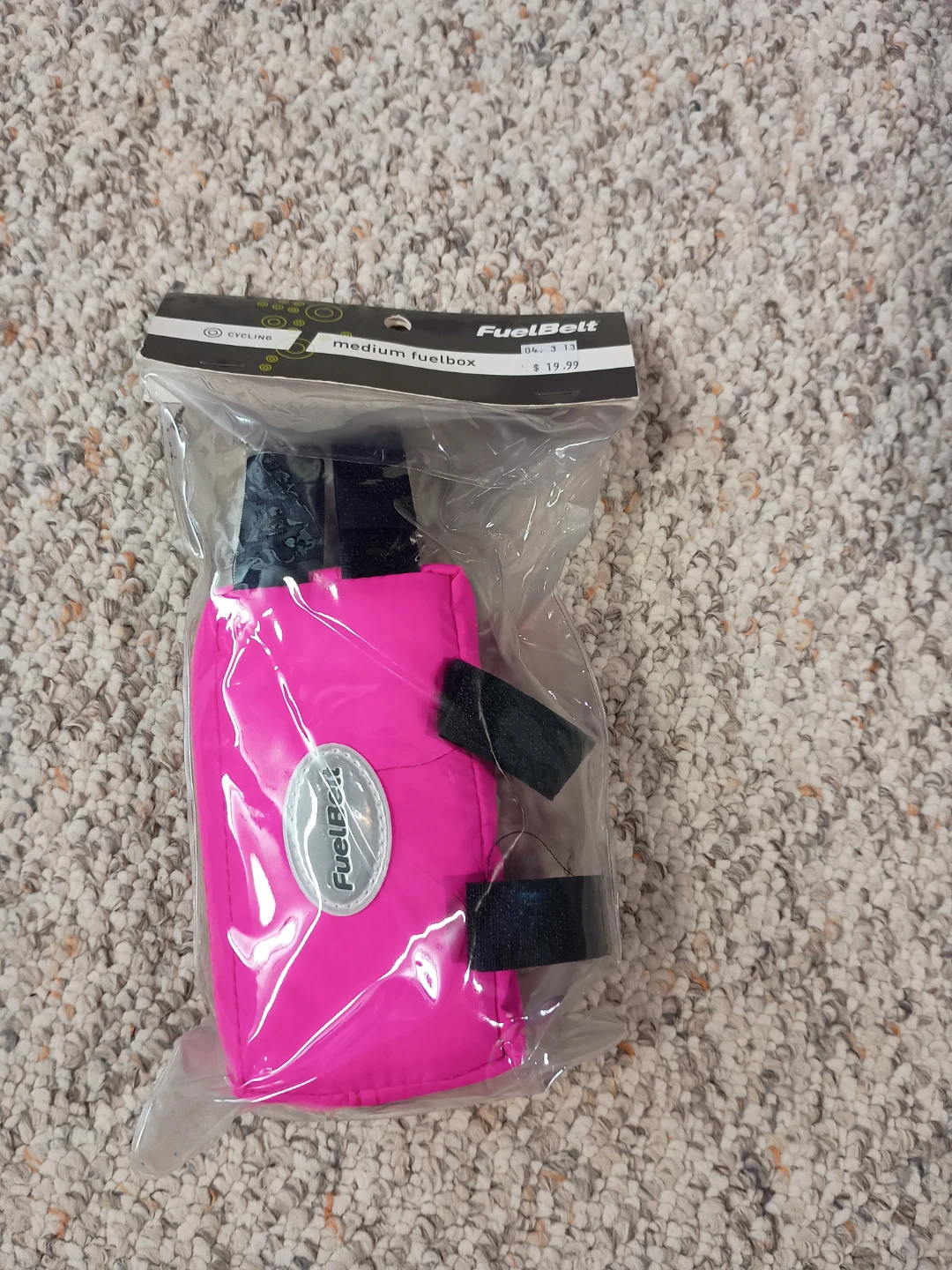 New FuelBelt Medium Fuelbox Cycling Pouch - Pink