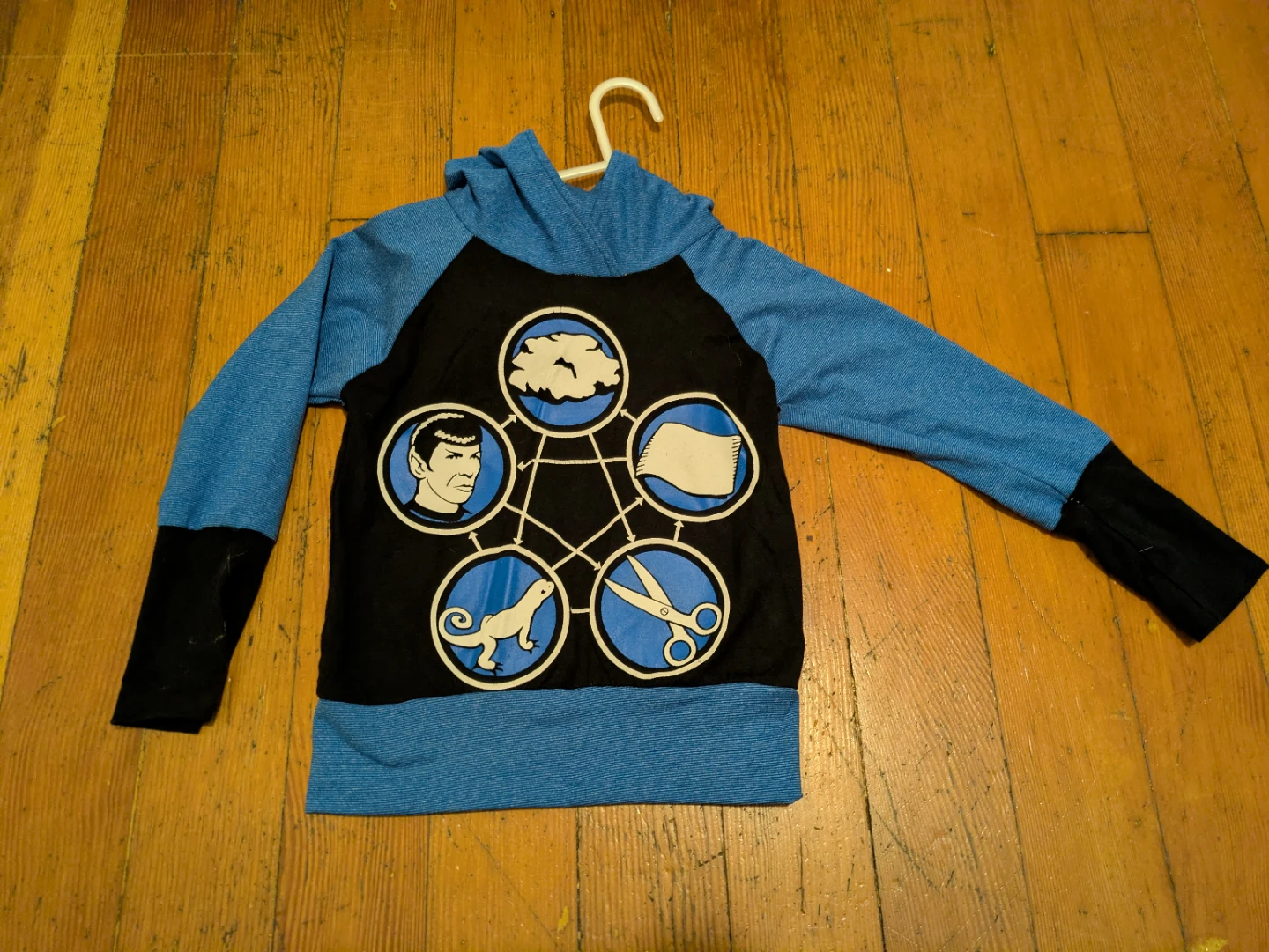 Grow With Me The Big Bang Theory Rock Paper Scissors Hoodie
