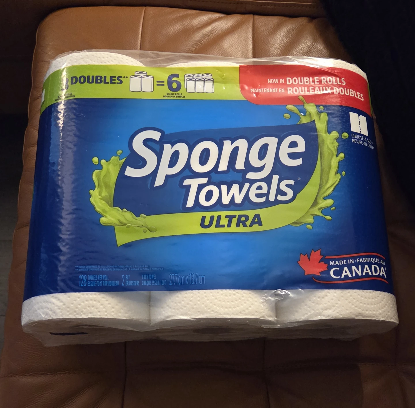 Sponge Towels ULTRA Double Rolls