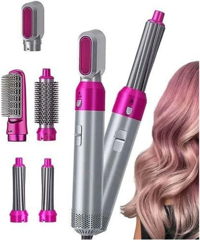 Hot Air Brush 5 in 1 Hair Styler – Curl, Dry & Straighten ( NEW) - photo 3