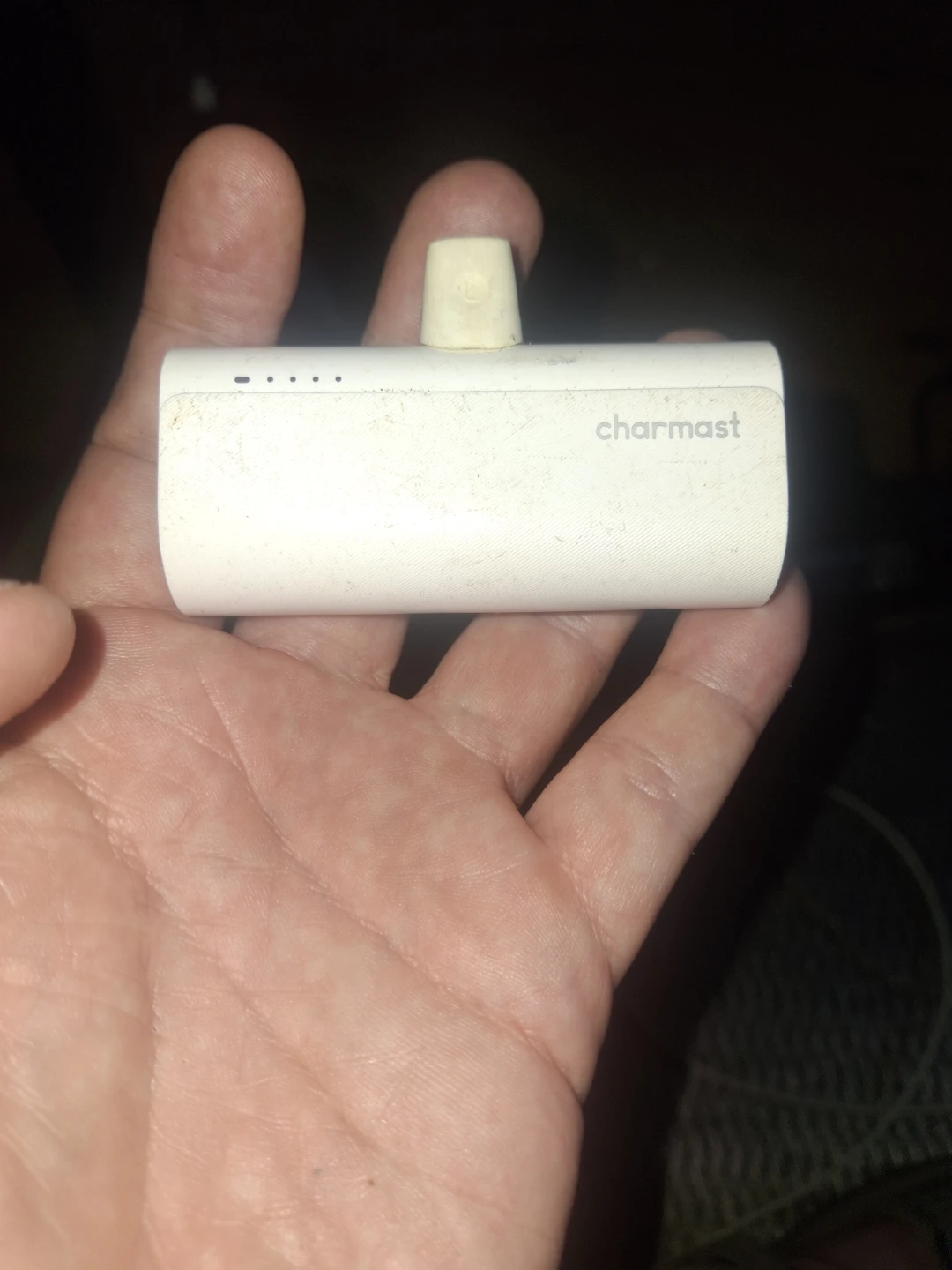 Charmast White Portable Power Bank