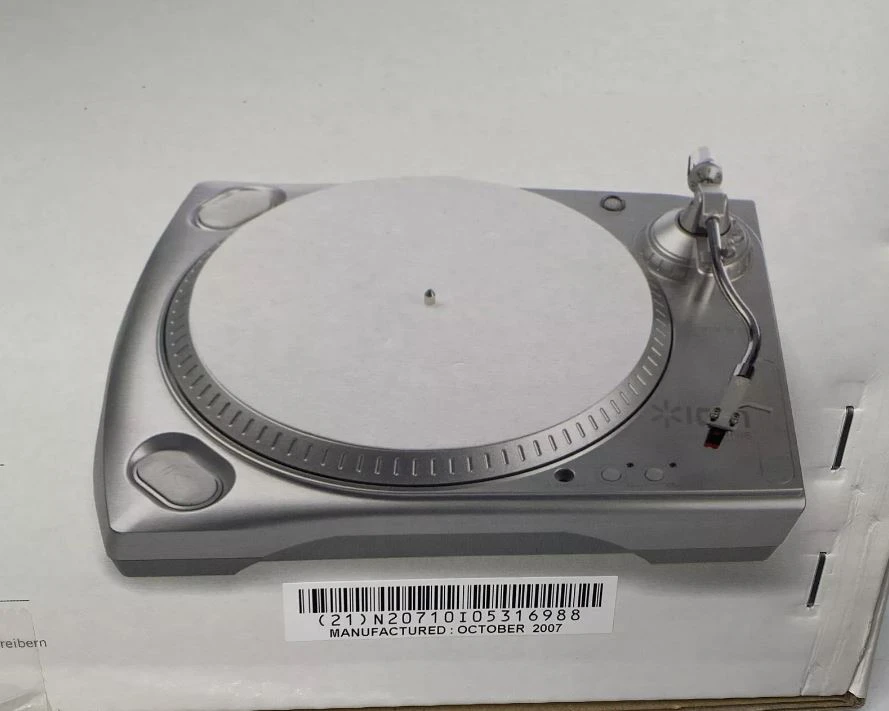 ION USB TURNTABLE iTTUSB, Vinyl Record Player – New in Box!! - photo 4
