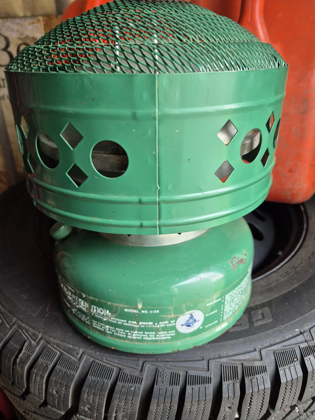 Coleman Propane Heater Model 513K