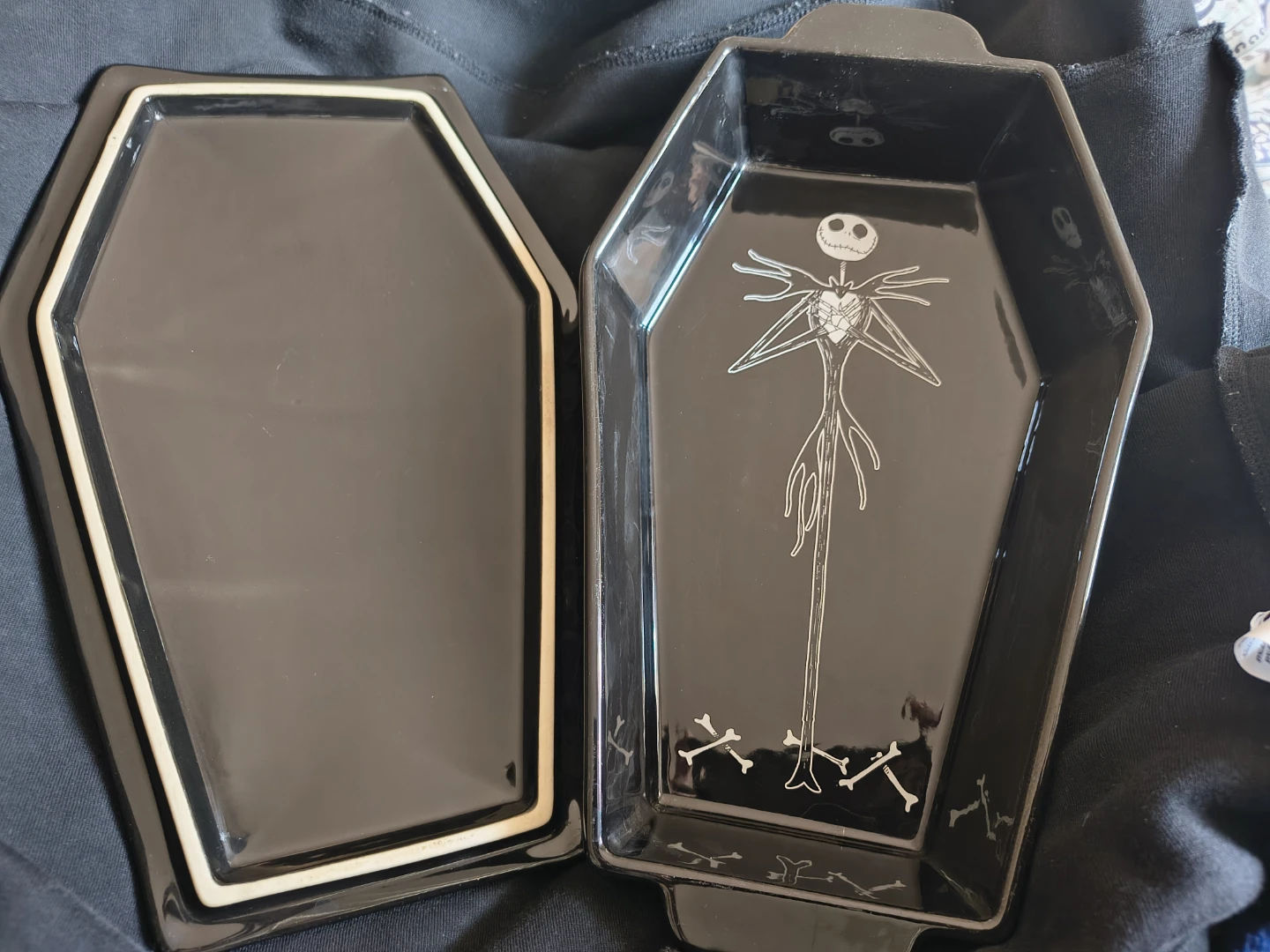 The Nightmare Before Christmas Coffin Serving Dish