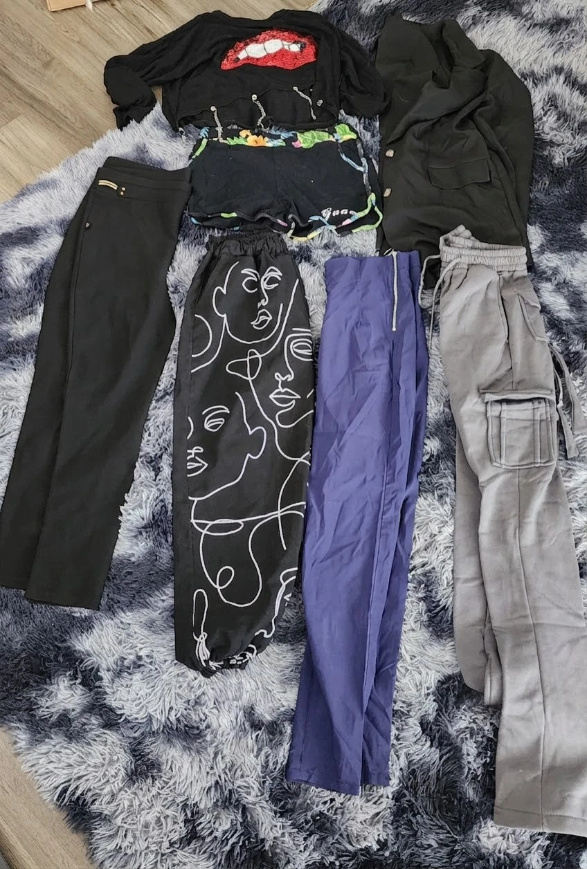 7-Piece Trendy Streetwear & Casual Clothing Bundle - photo 3