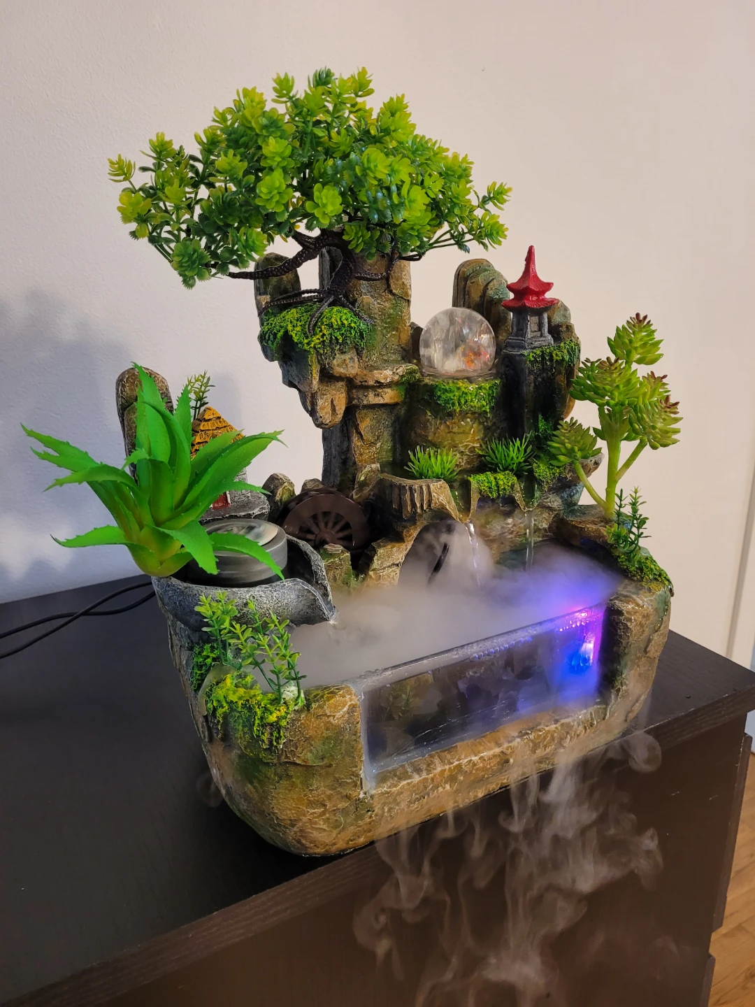 Tabletop Zen Garden Water Fountain - photo 2