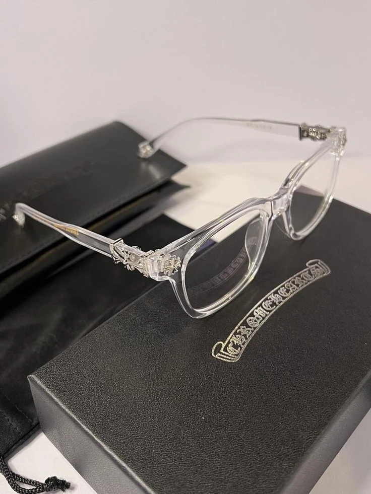 Chrome Hearts Clear Frame Glasses - photo 4