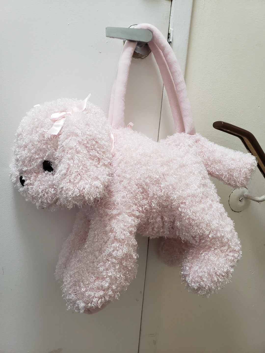 Vintage Large Avon Poodle Purse - RARE Punk Collectable