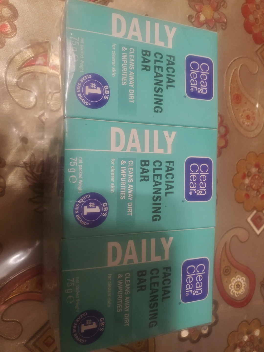 Clean & Clear Daily Facial Cleansing Bar (3-pack)
