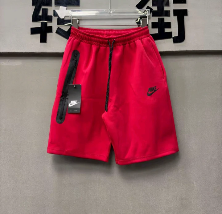 Nike Red Tech Fleece Shorts