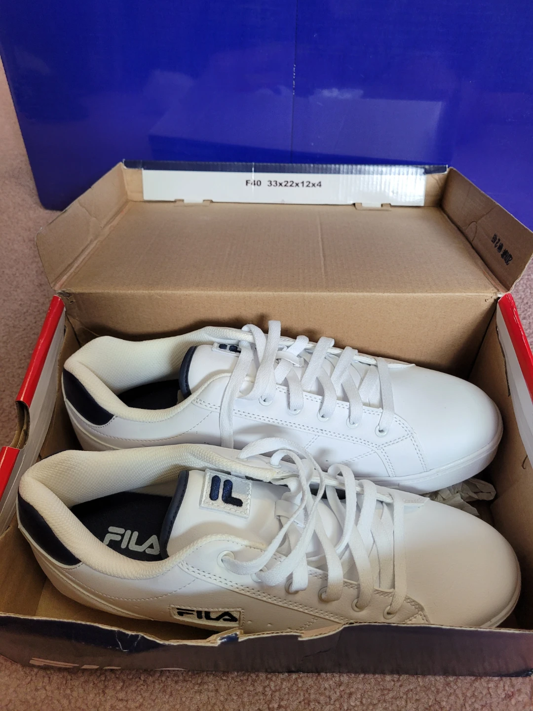 Fila West Naples White Sneakers Men's Size 11 - photo 2