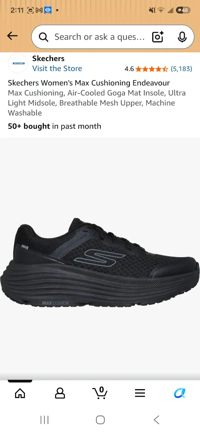 Skechers Women's Max Cushioning Endeavour Shoes - photo 4