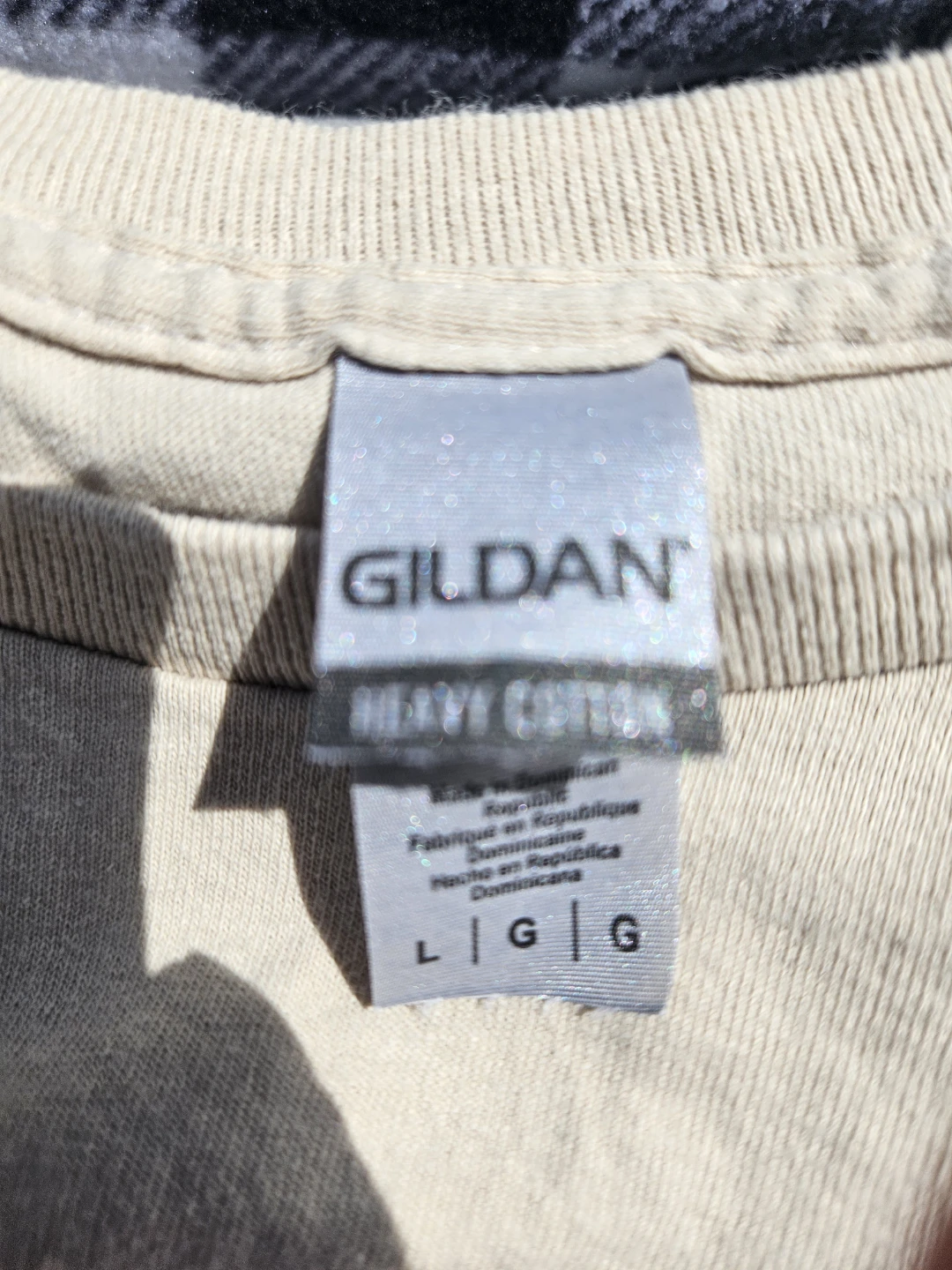 Gildan Chicago Skyline T-Shirt Beige Large - photo 3