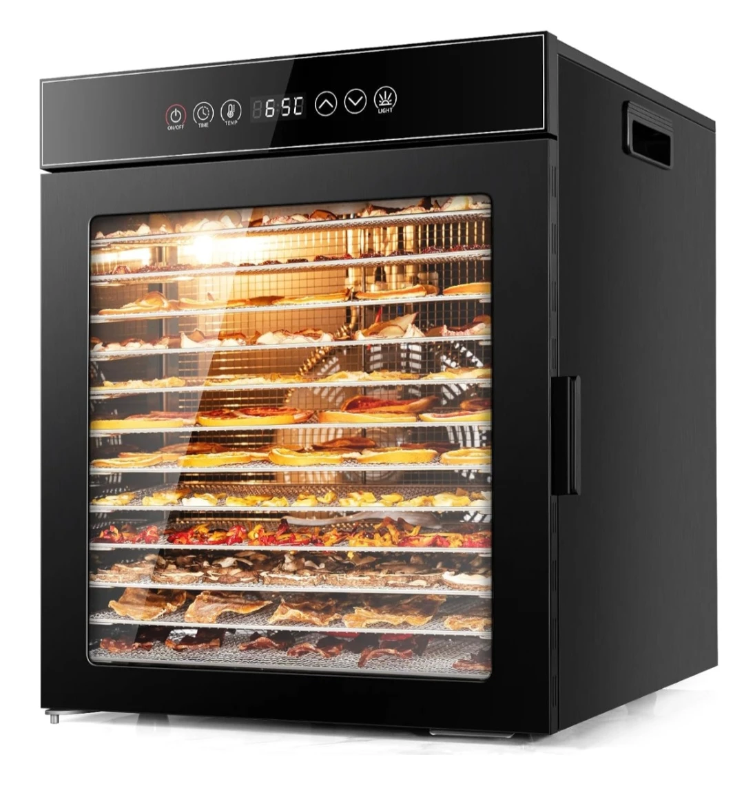 12-Tray Food Dehydrator - 35L Capacity