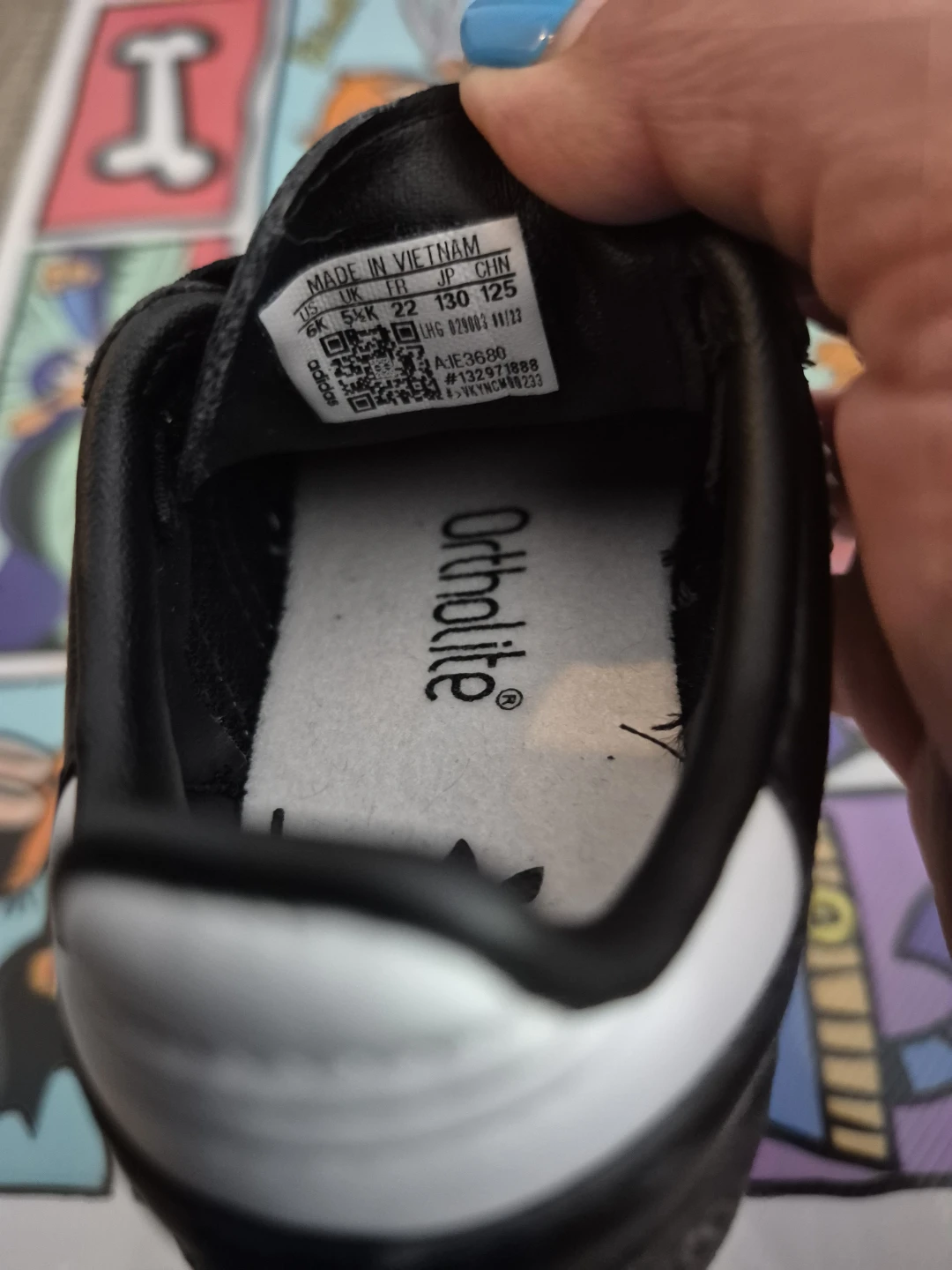 Brand New Adidas Samba Kids Shoes Black Size 6K - photo 4