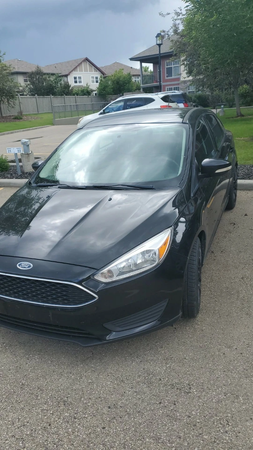 Black Ford Focus Sedan