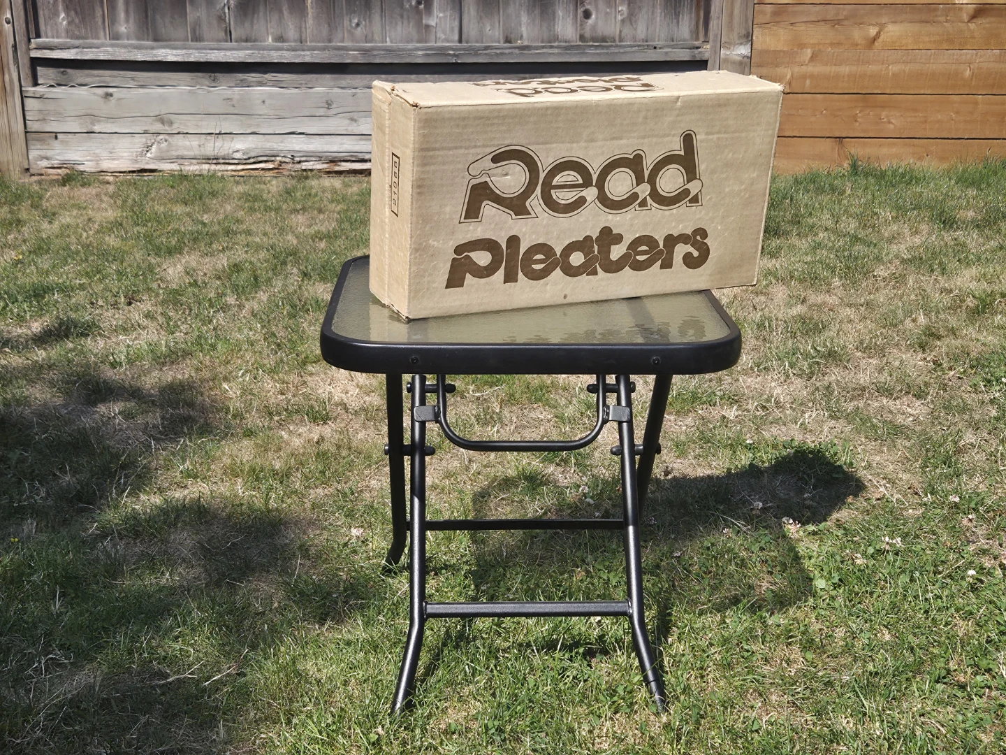 Read Pleaters in Cardboard Box