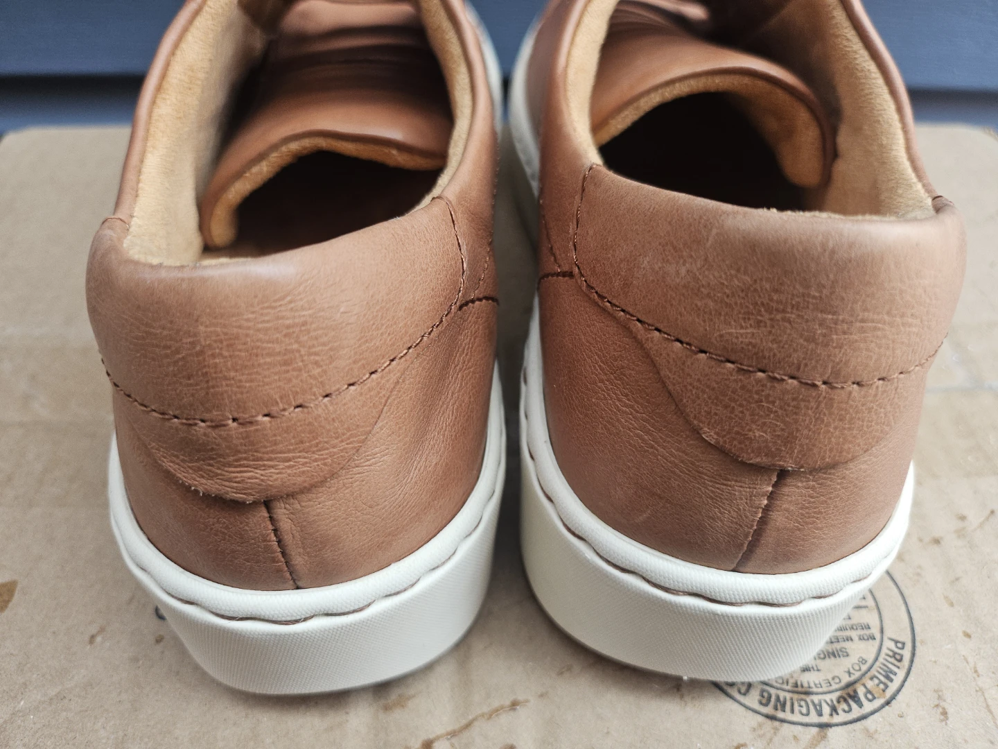 Born Slip-On Leather Sneakers - photo 3