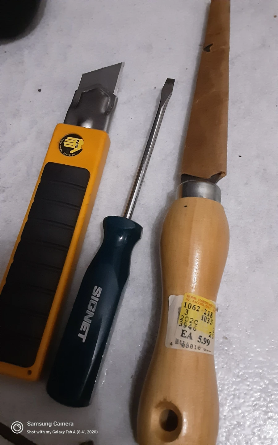 Utility Knife, Screwdriver & Hand Saw Set - photo 2