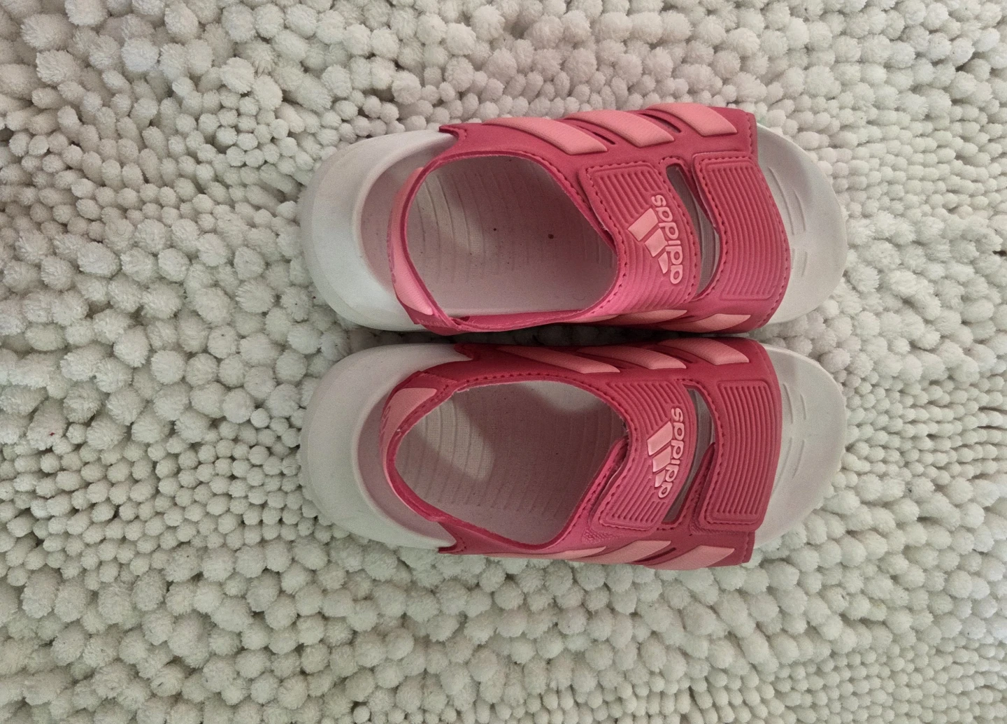 Adidas Pink Toddler Sandals Size - 11 - photo 3