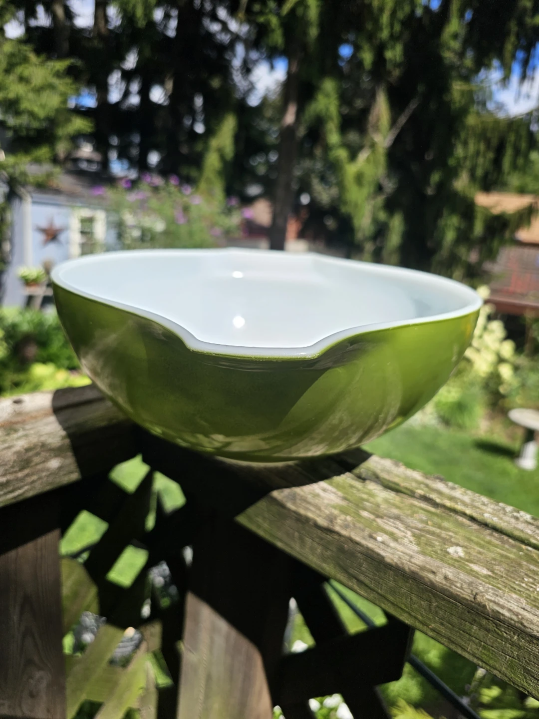 Pyrex Verde Green Bowl - photo 2