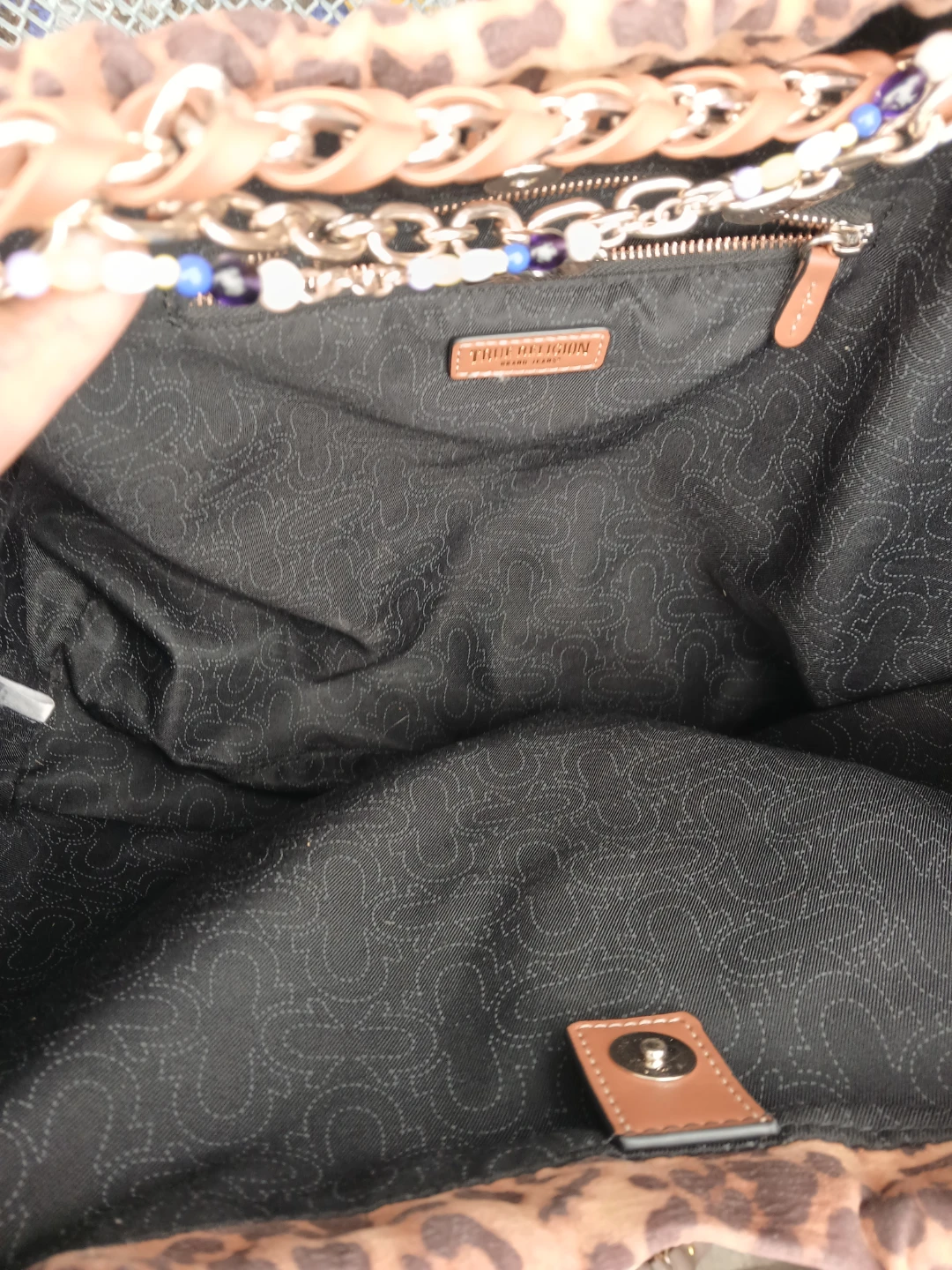 True Religion Leopard Print Shoulder Bag - photo 3