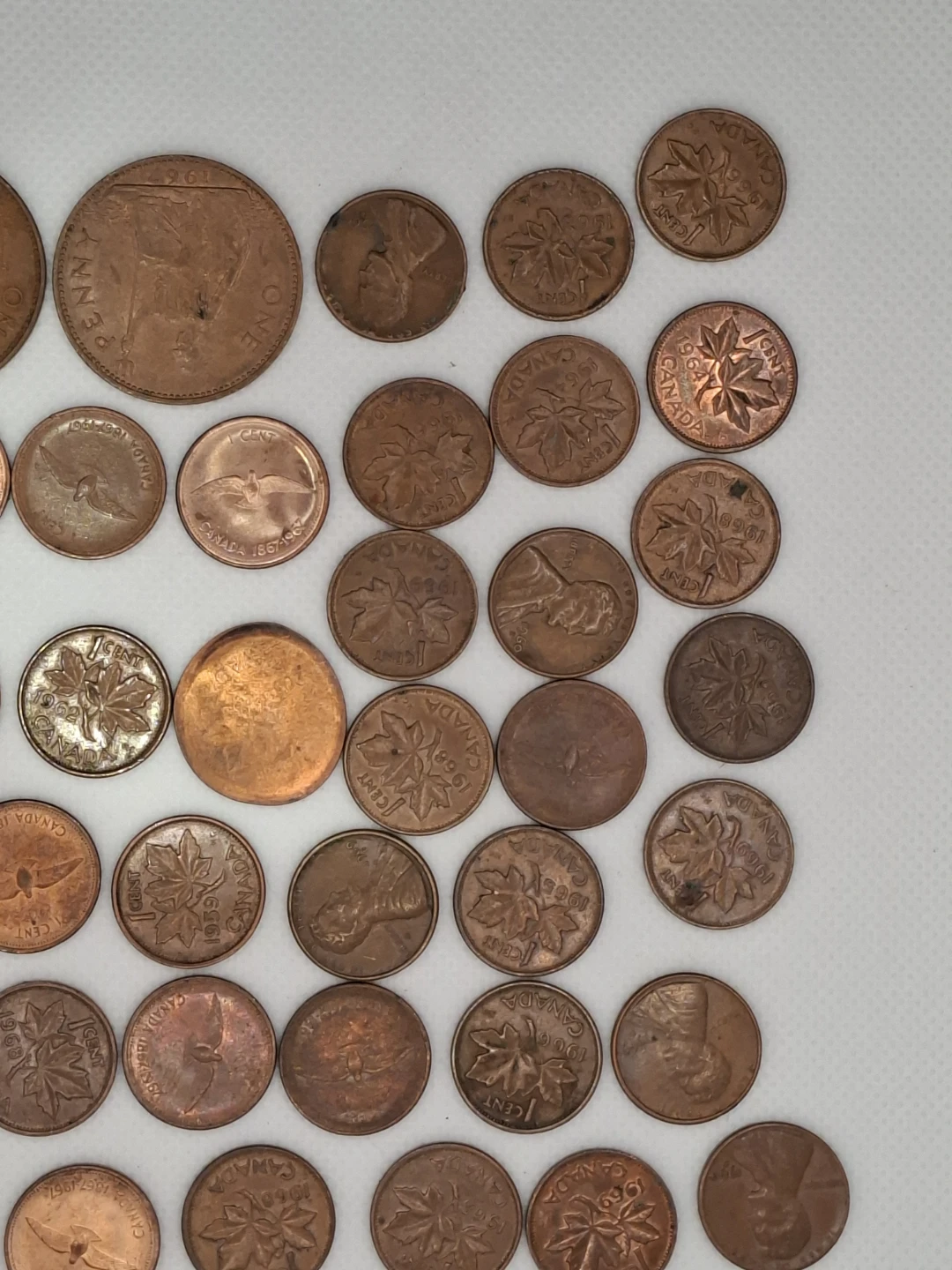 Lot of all 1950s and 1960s coppers - photo 3
