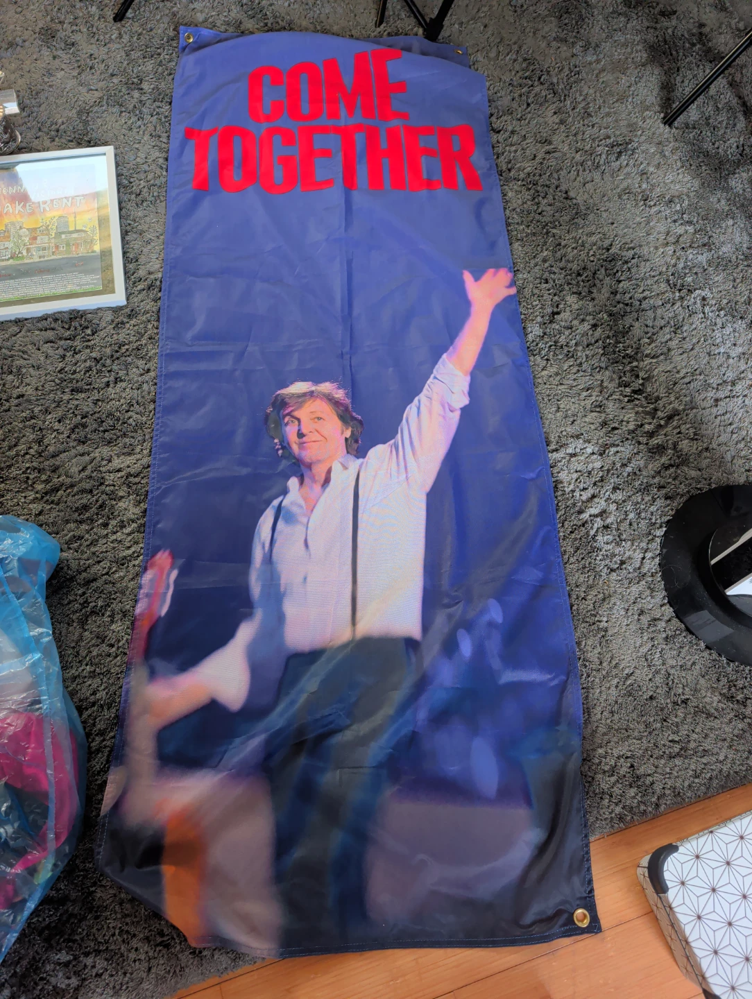 Paul McCartney Come Together Flag