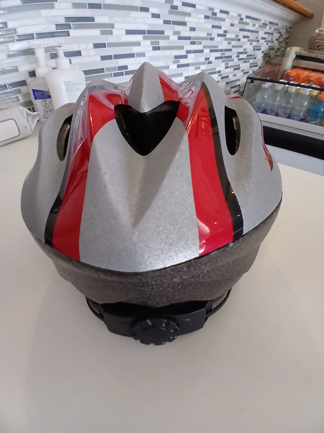 CCM Bike Helmet - Red/Silver - photo 3