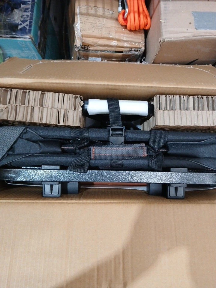 Mac Sports Folding Wagon with Brakes and pockets  - Black - photo 3