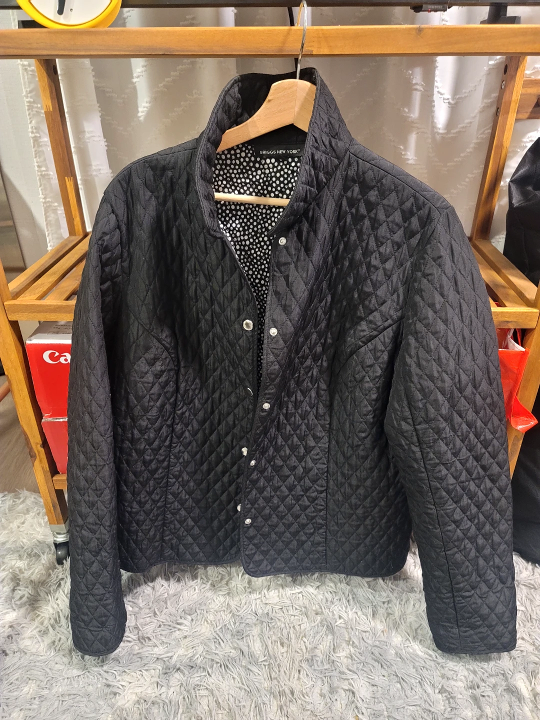 Briggs New York Quilted Jacket-size 18
