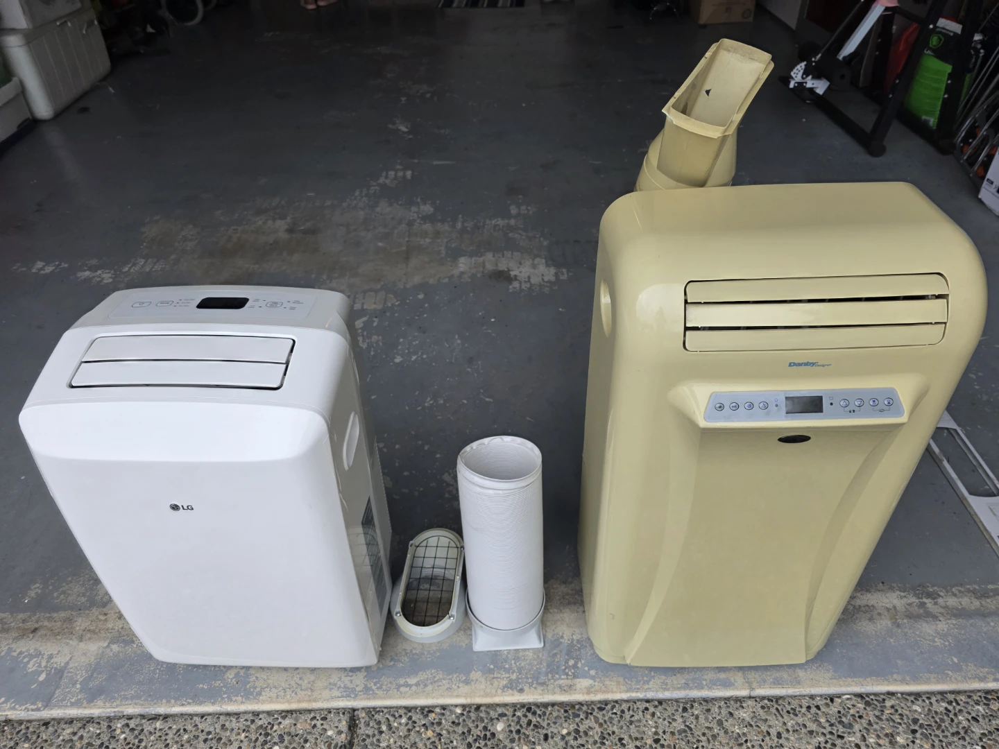 2 Air Conditioners. LG & Danby