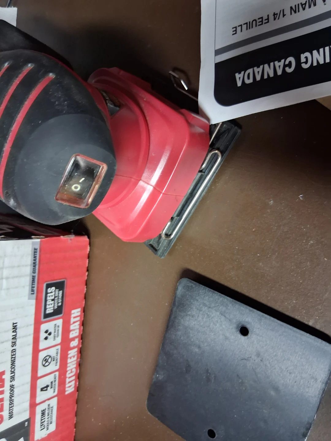 King Canada 1/4 Sheet Orbital Sander - photo 3