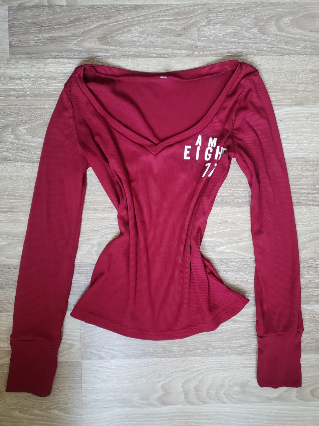 Vintage Longsleeve Top Red