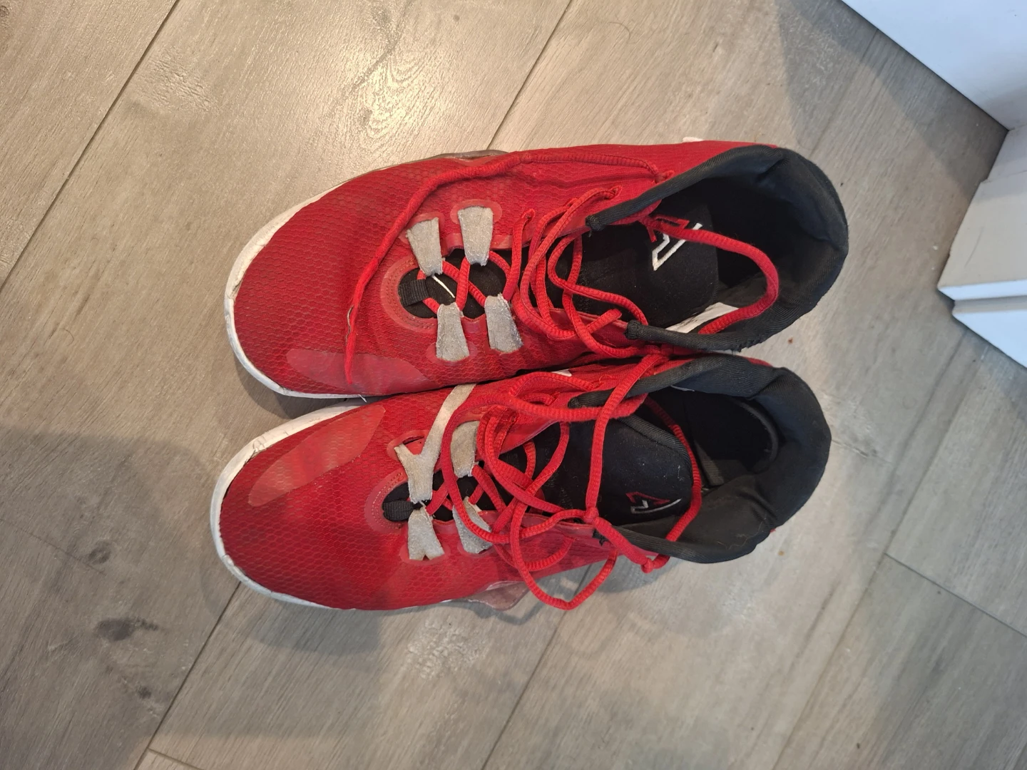 Nike Red Basketball Shoes