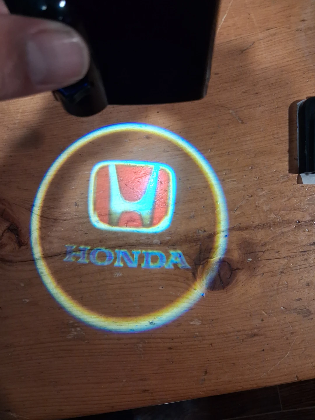 2x Honda Logo Car Door Projector Lights
