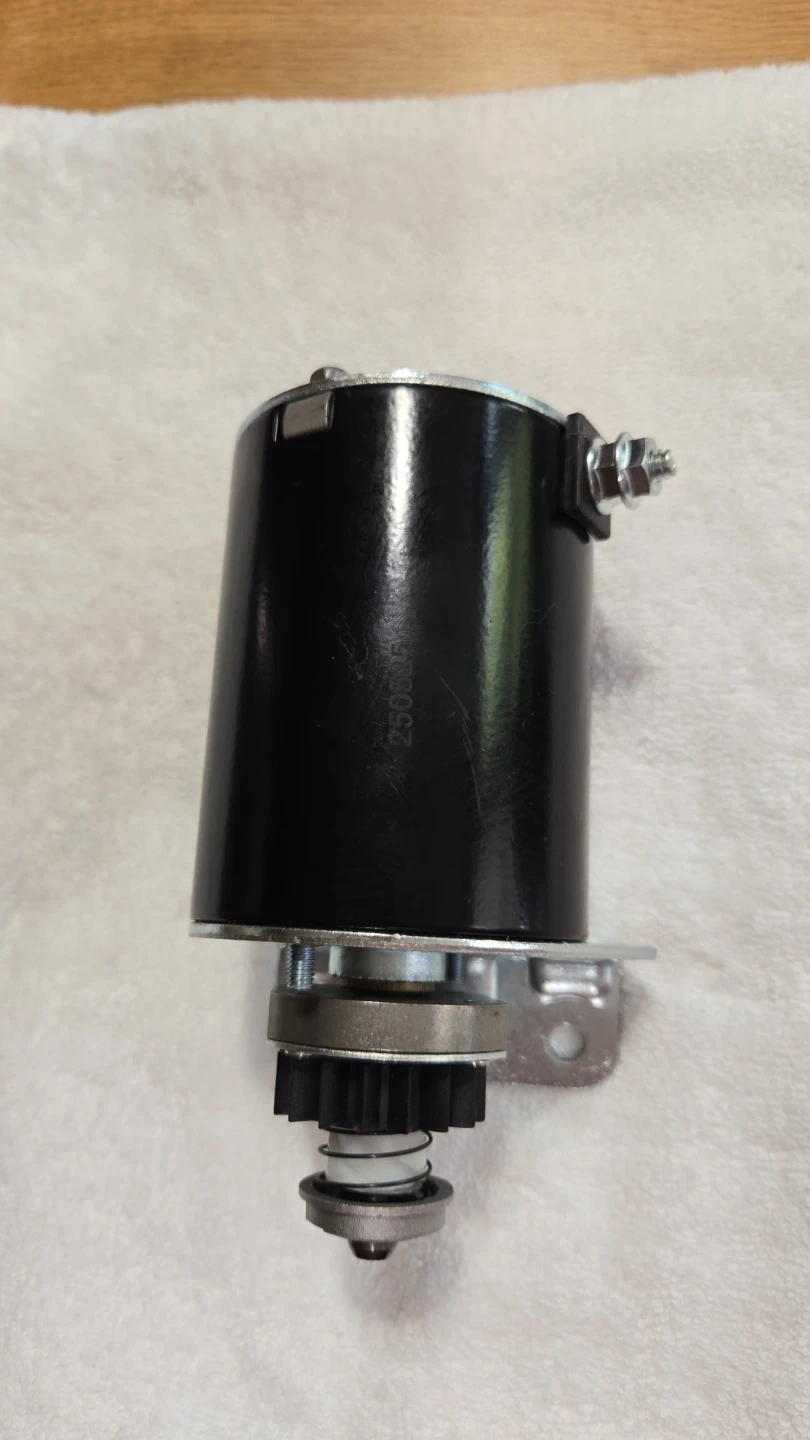 Black Starter Motor