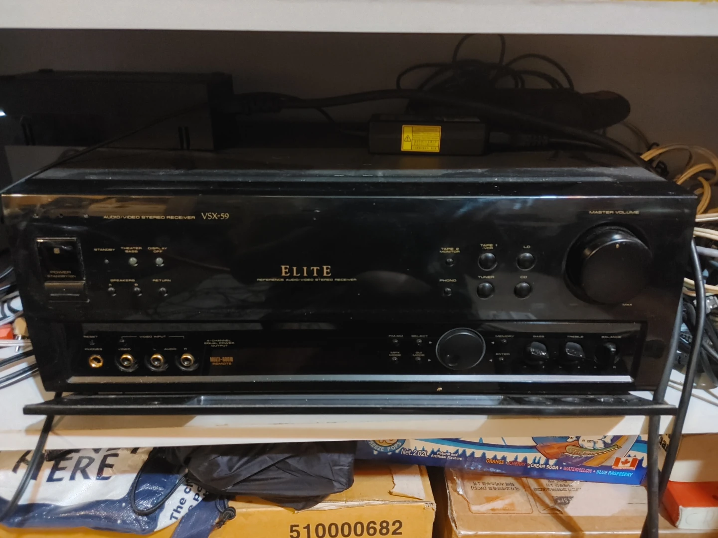 Pioneer Elite VSX-59 Audio/Video Stereo Receiver