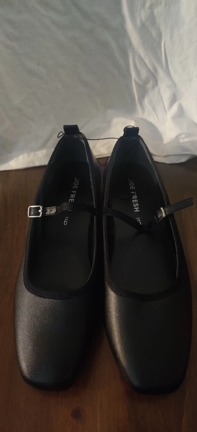 Joe Fresh Black Mary Jane Flats
