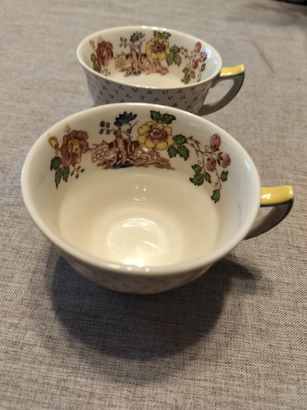 Shelley Grantham Teacups - Set of 2