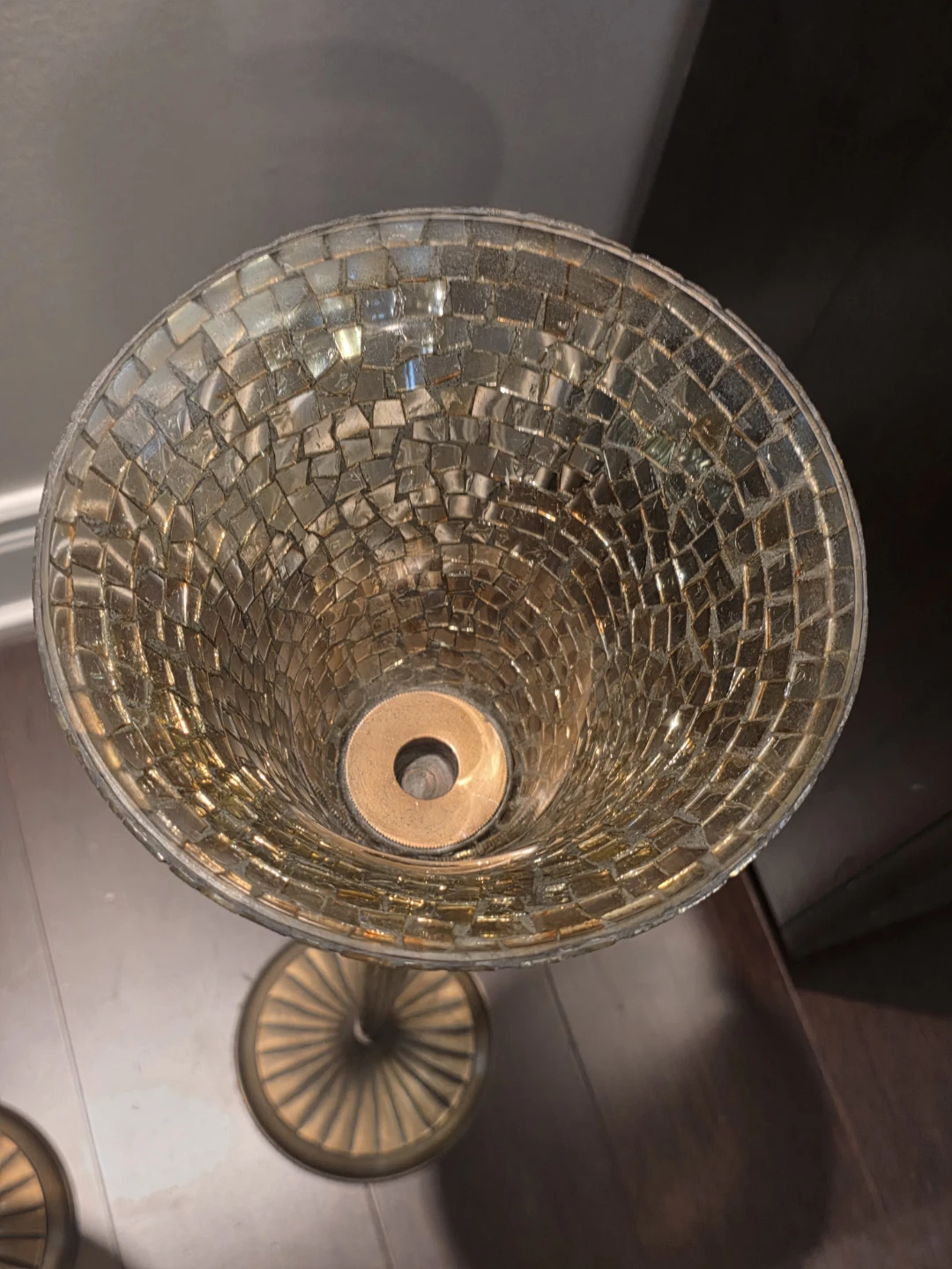 Set of 2 Mosaic Candle Holders - photo 2