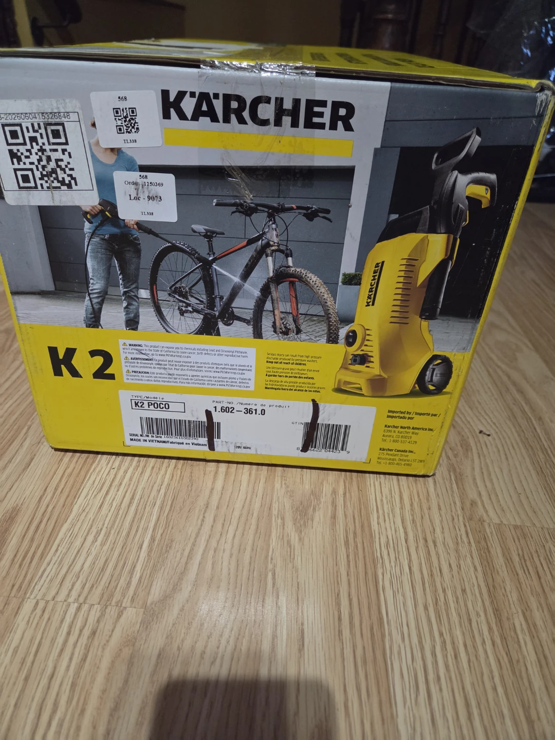 Kärcher K2 High Pressure Washer - photo 2