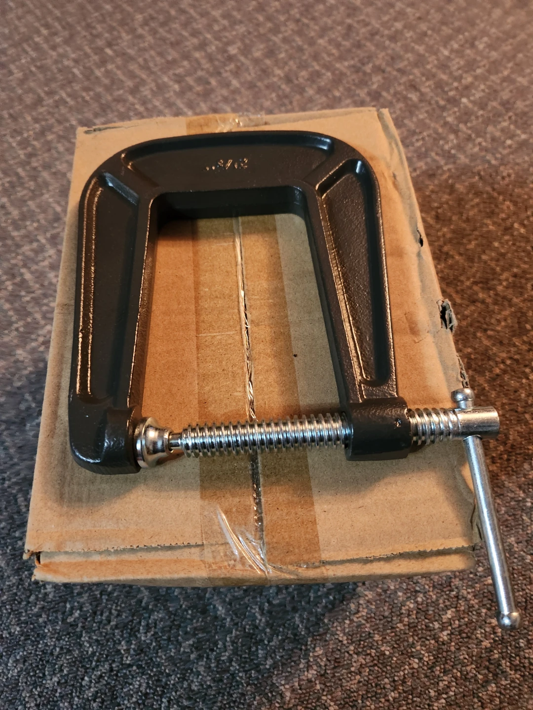 2 1/2" Deep Throat C-Clamp, 10 Pieces