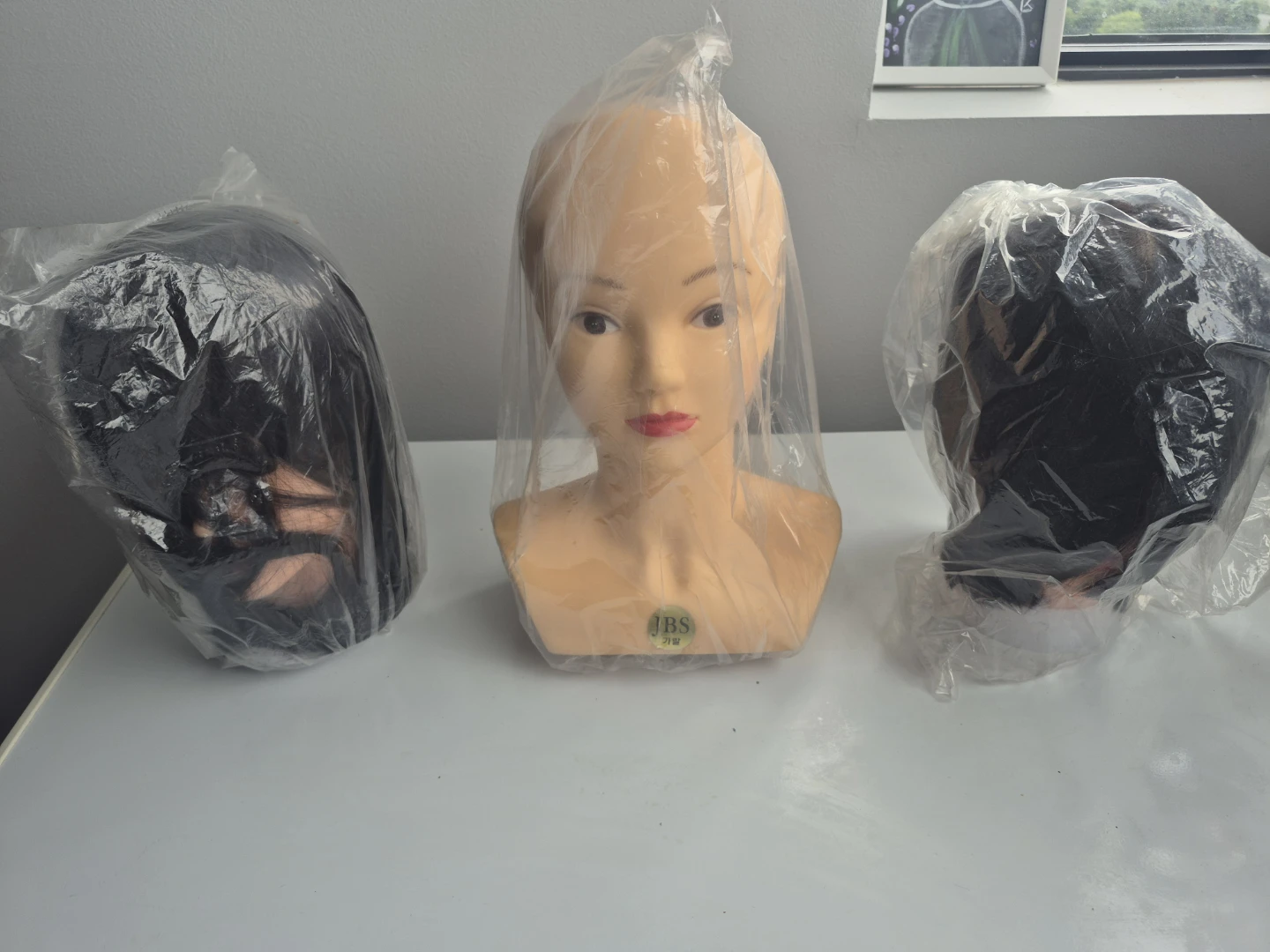 Set of 4 Mannequin Heads for Display