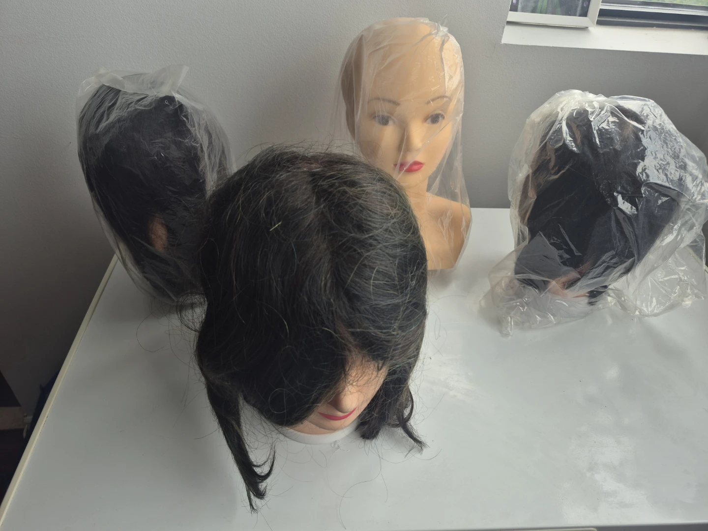 Set of 4 Mannequin Heads for Display - photo 2