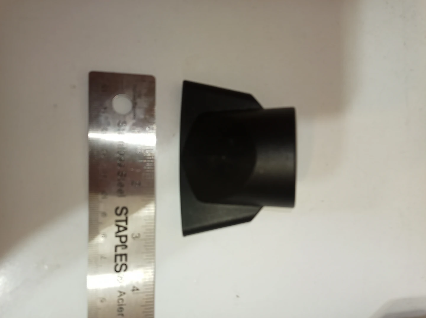 Black Hair Dryer Nozzle Attachment - photo 3