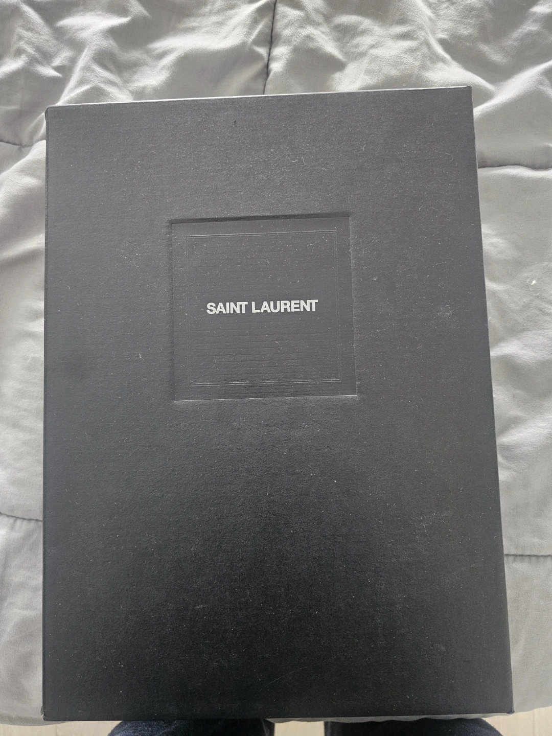 Saint Laurent Black Leather Sneakers - photo 2