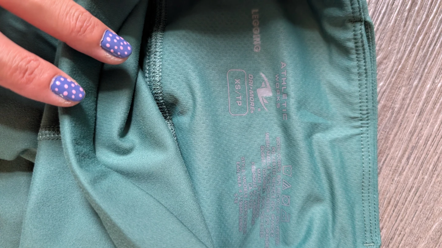 Athletic Works Leggings XS/TP - photo 2