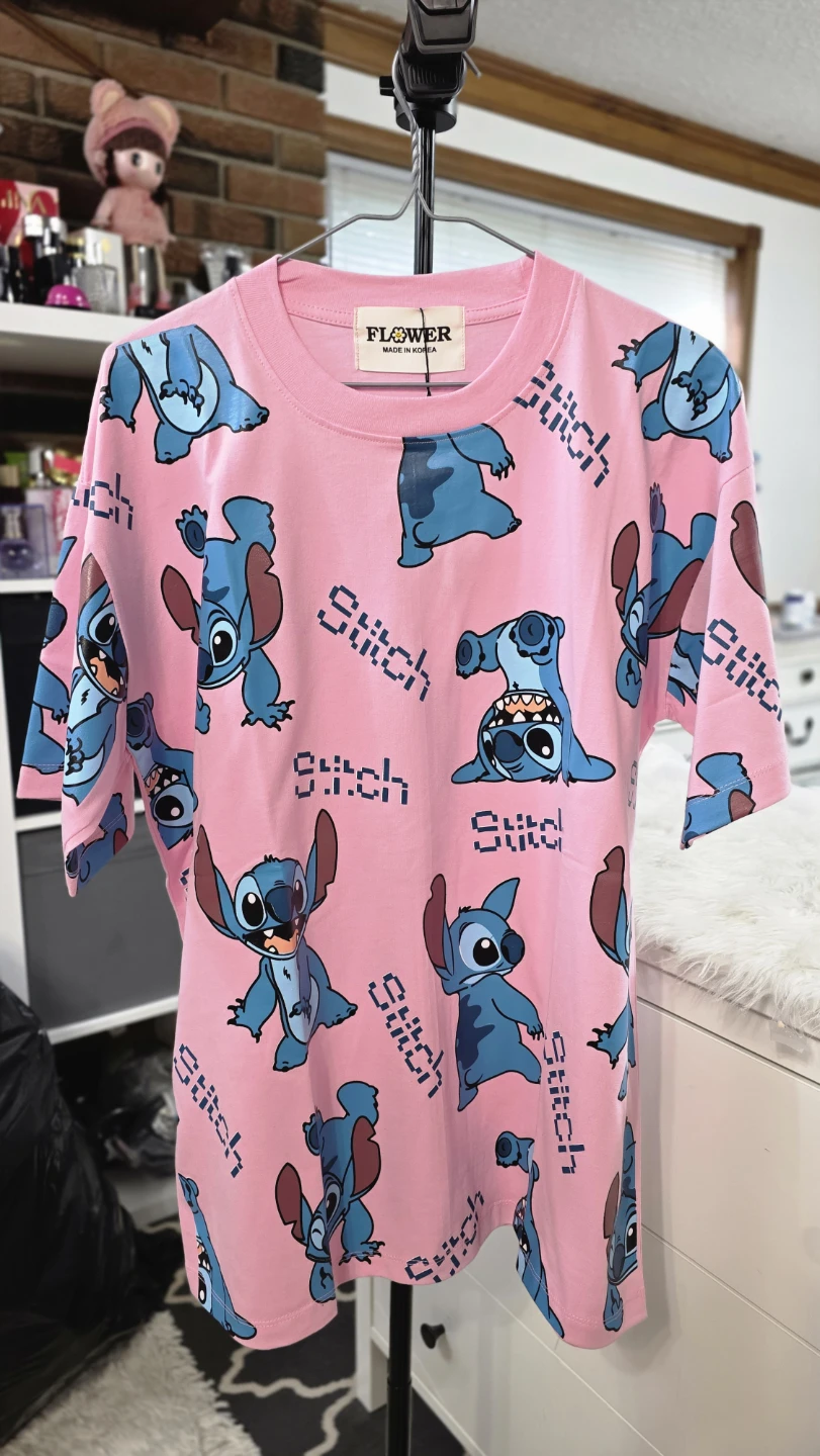 Pink Stitch T-Shirt